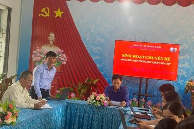 Chi bộ Trường TH Nguyễn Viết Xuân đã triển khai buổi sinh hoạt chuyên đề quý I/2026